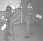 Close Combat pugil stick conditioning